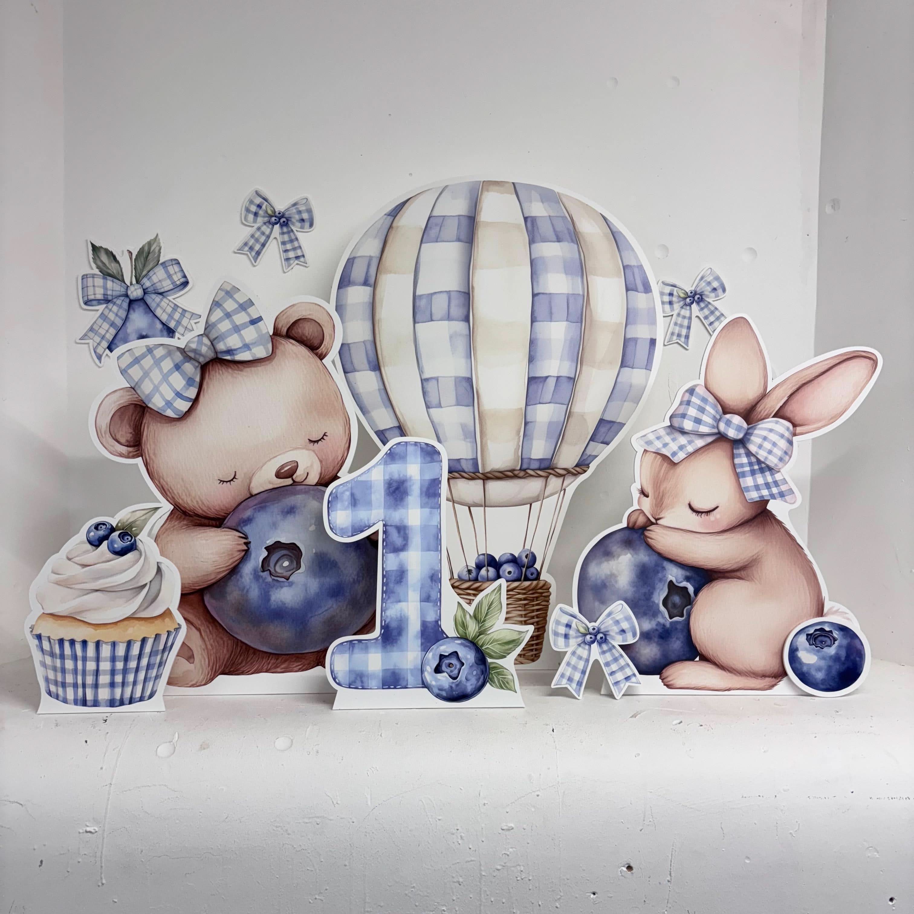 MINI Blue ‘Berry’ First Birthday Bundle