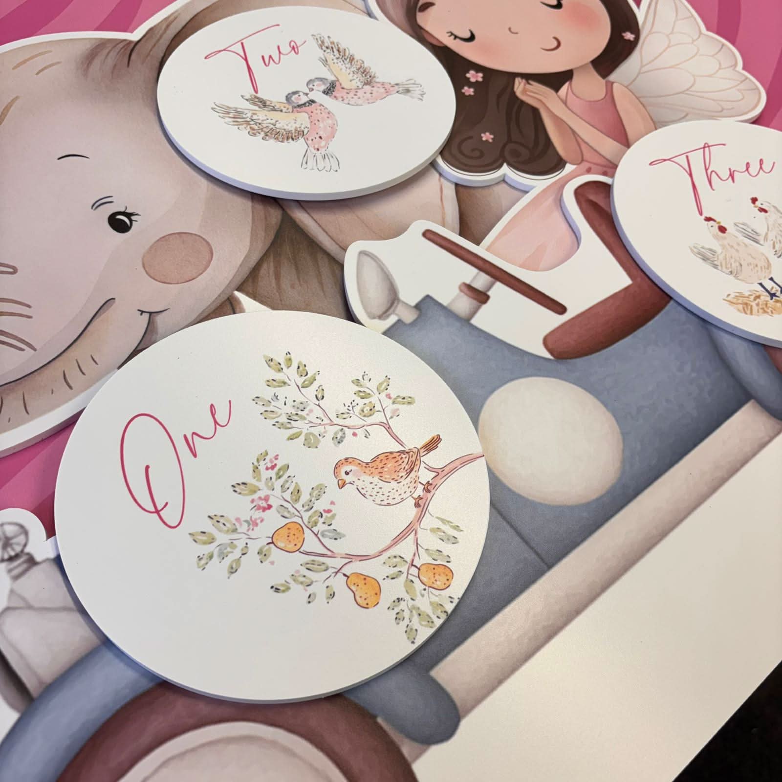 12 Days of Christmas Advent Calendar Pastel Version