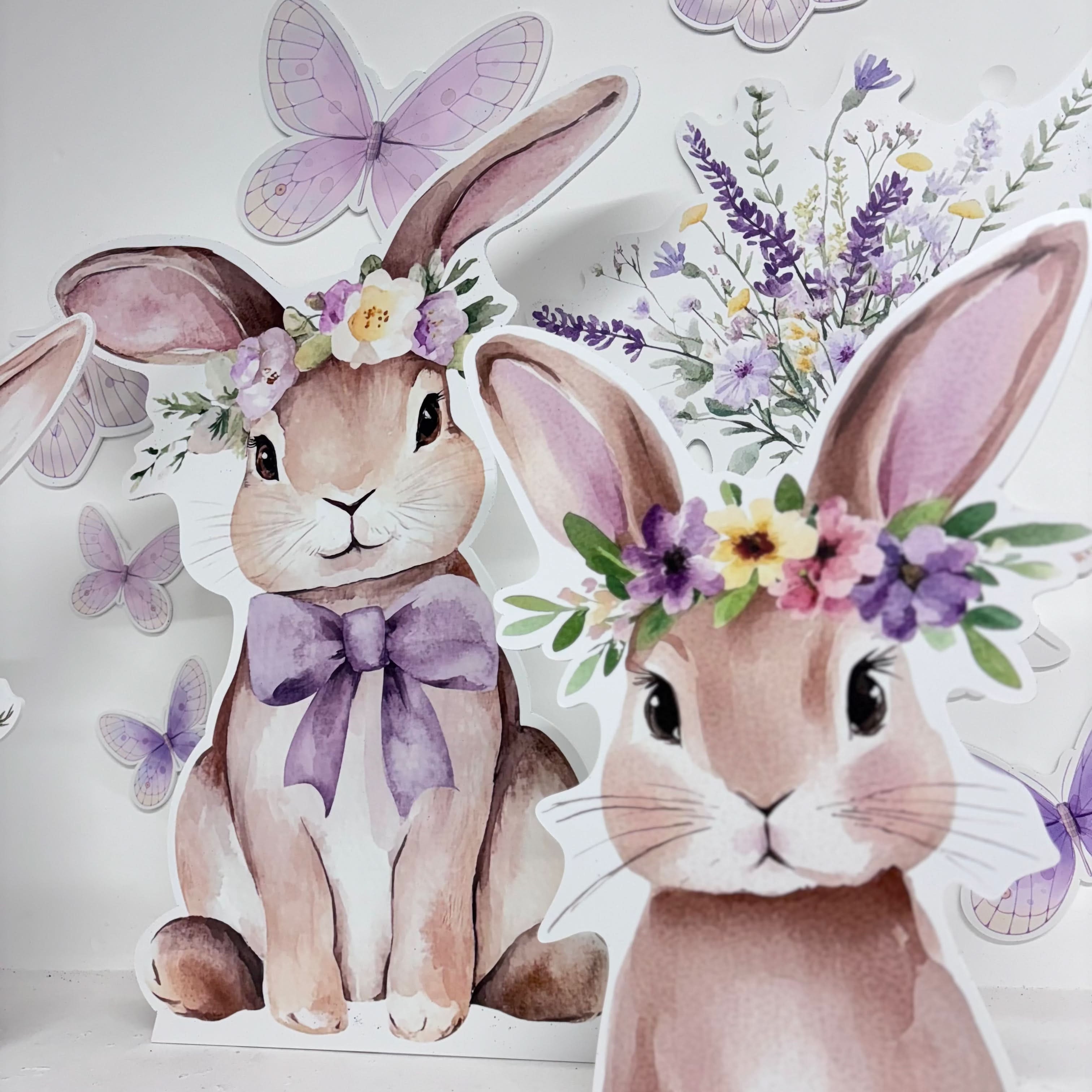 MINI Floral Bunnies