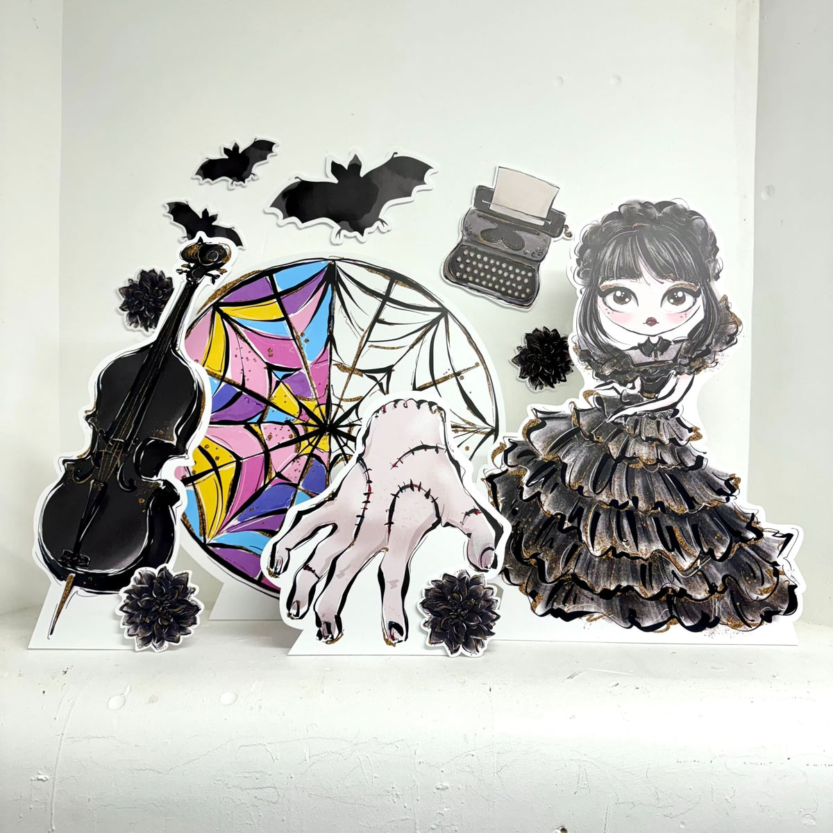 Personalised MINI Daughter of Darkness Bundle - Front View | Zebra Print