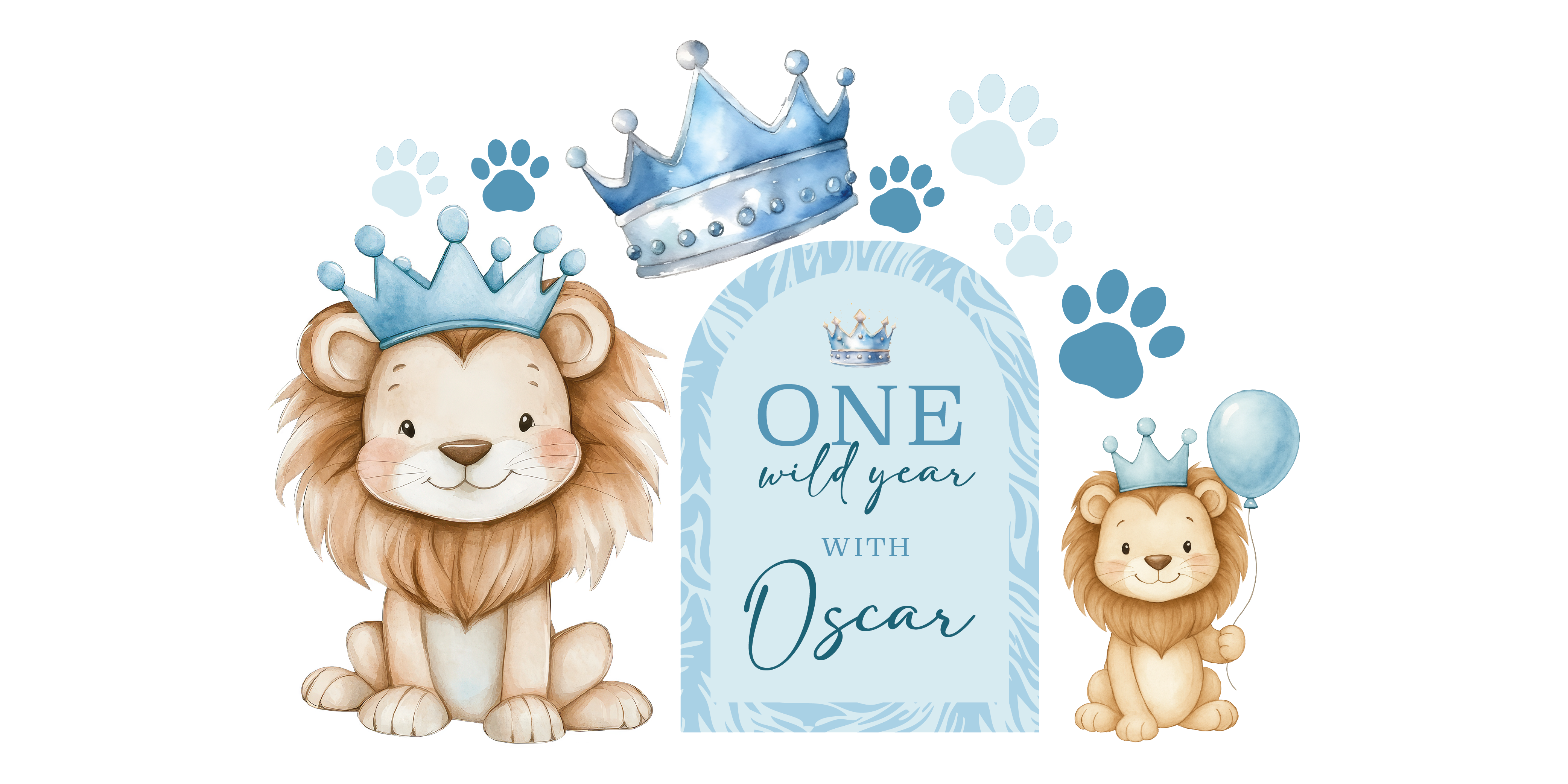 Personalised MINI One Wild Year BOY - Image 3 | Zebra Print