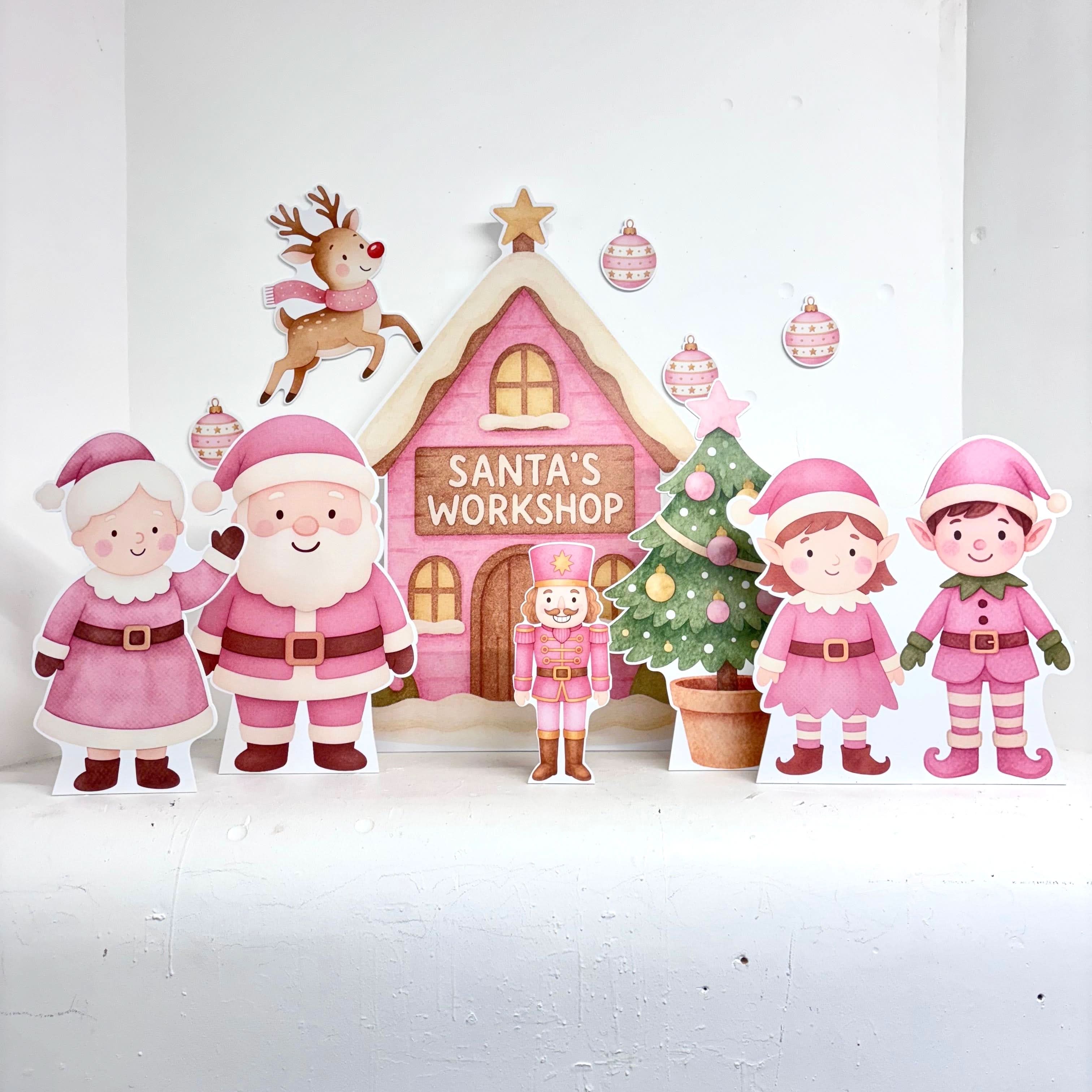 MINI Pink Santas Workshop Bundle