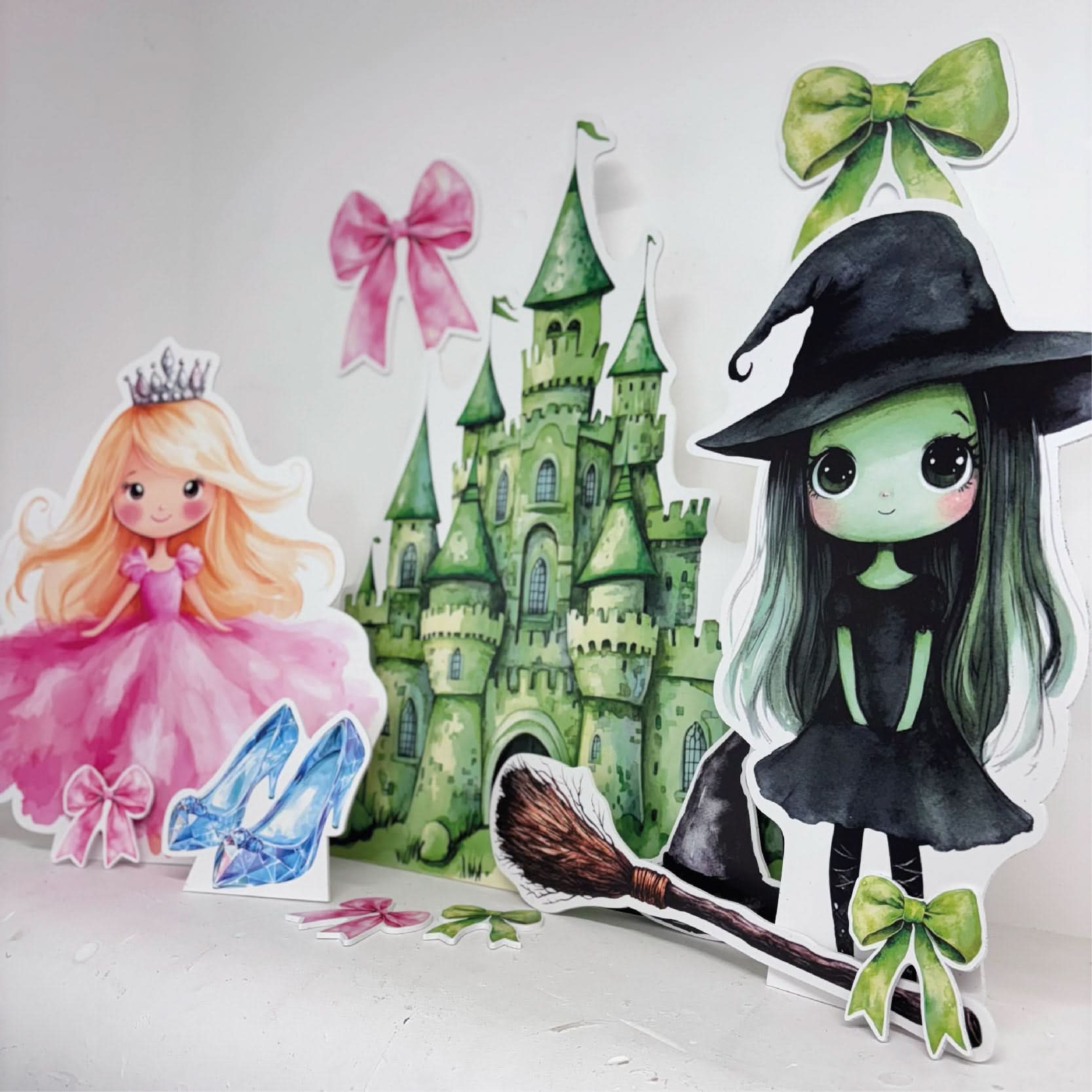 Personalised MINI Good and Bad Witches - Lifestyle Photo | Zebra Print