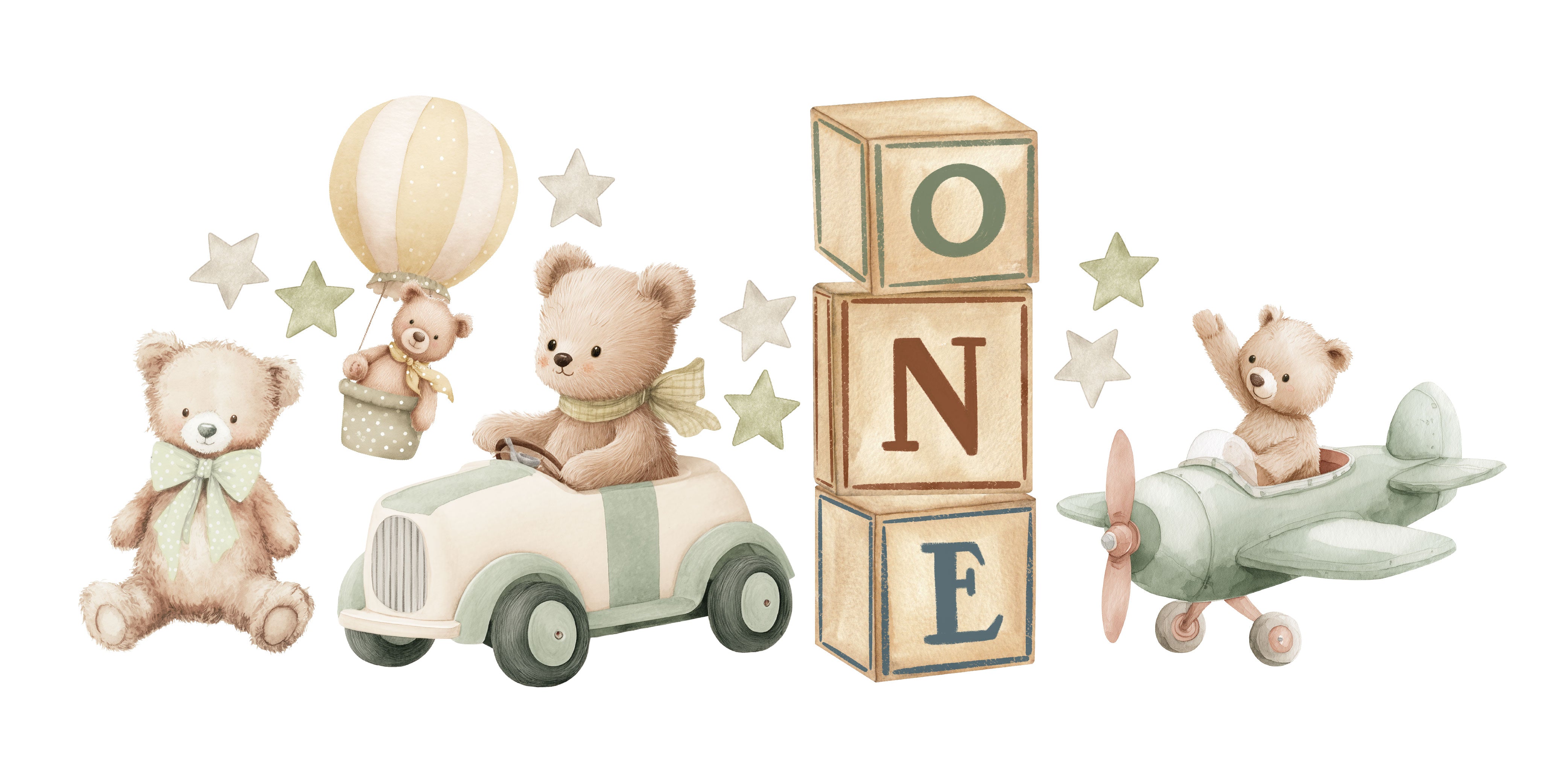 MINI Bear First Birthday Bundle