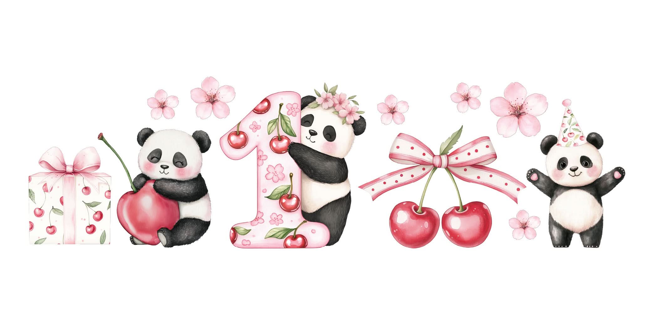 MINI Cherry First Birthday Bundle
