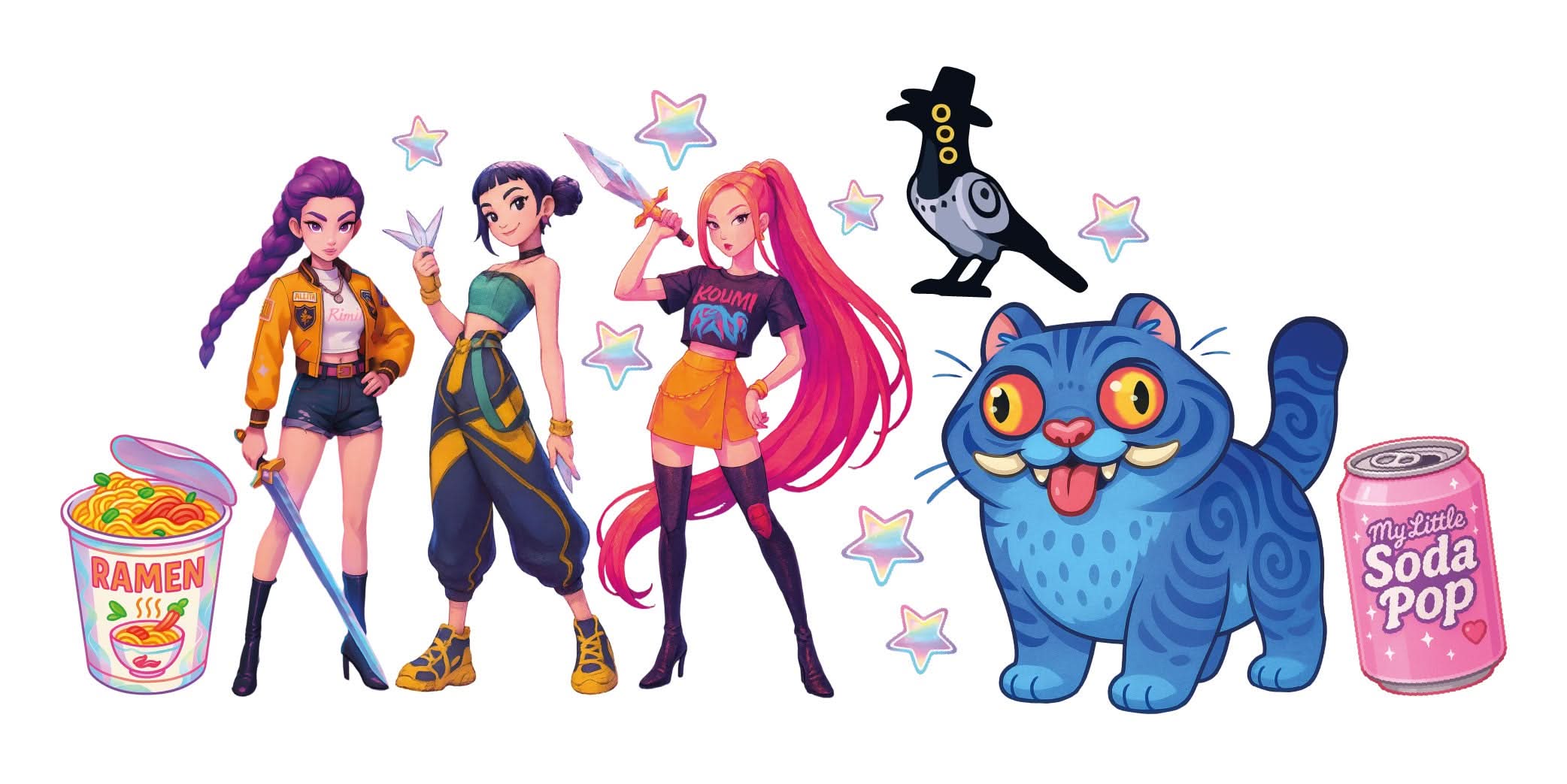 MINI Girl Demon Hunters Bundle