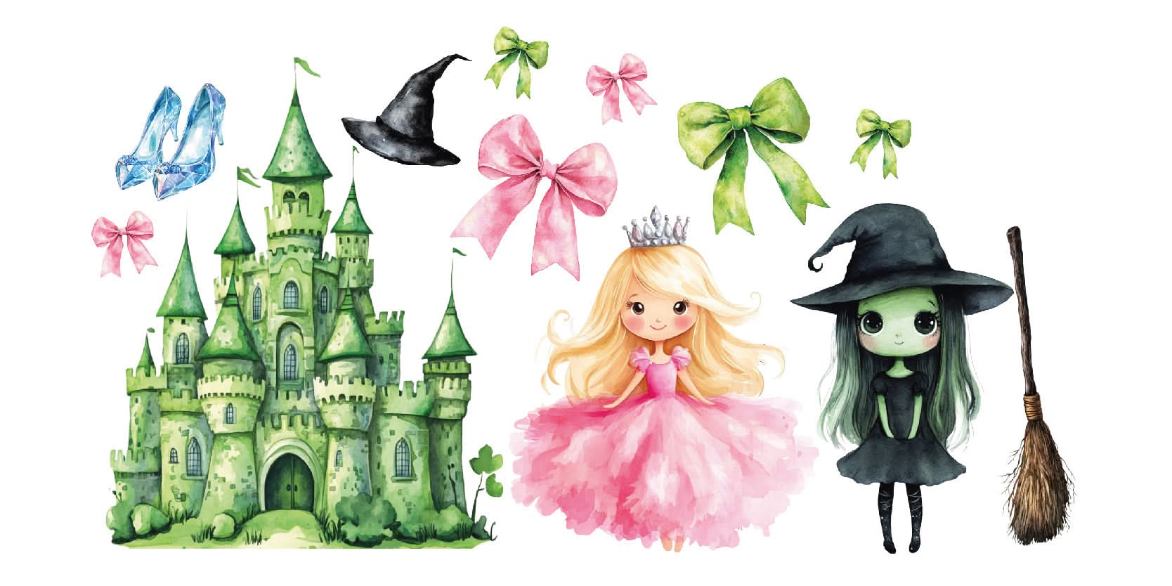 Personalised MINI Good and Bad Witches - Image 3 | Zebra Print
