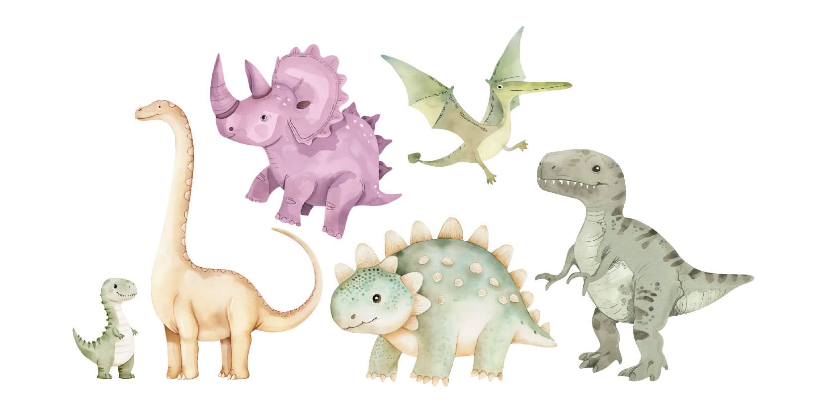MINI Colourful Dinos
