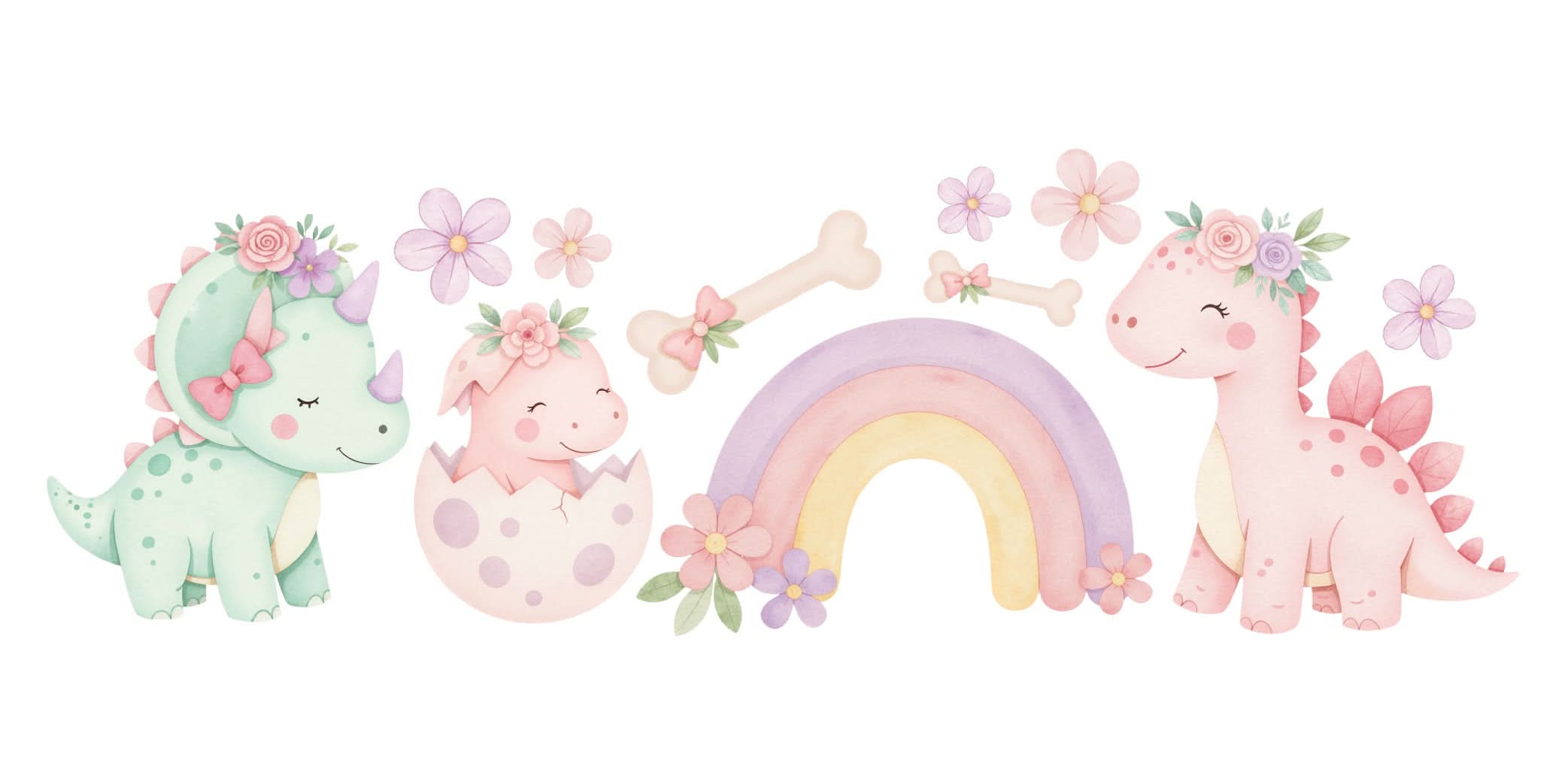 MINI Girly Dino Bundle
