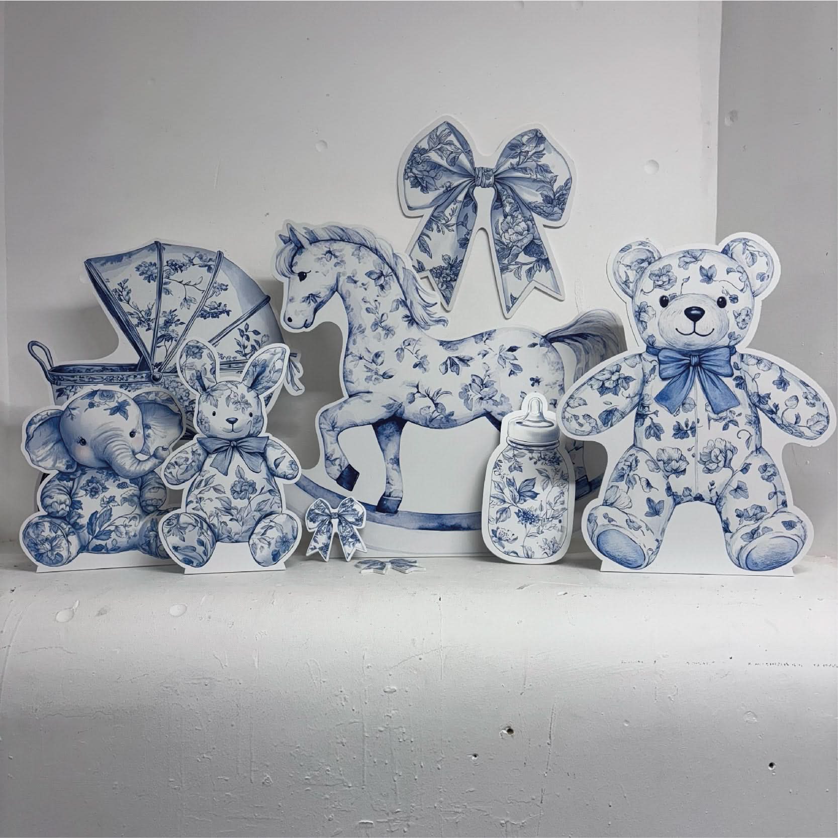 ELIO BABY BOY NEWBORN SET - BLUE