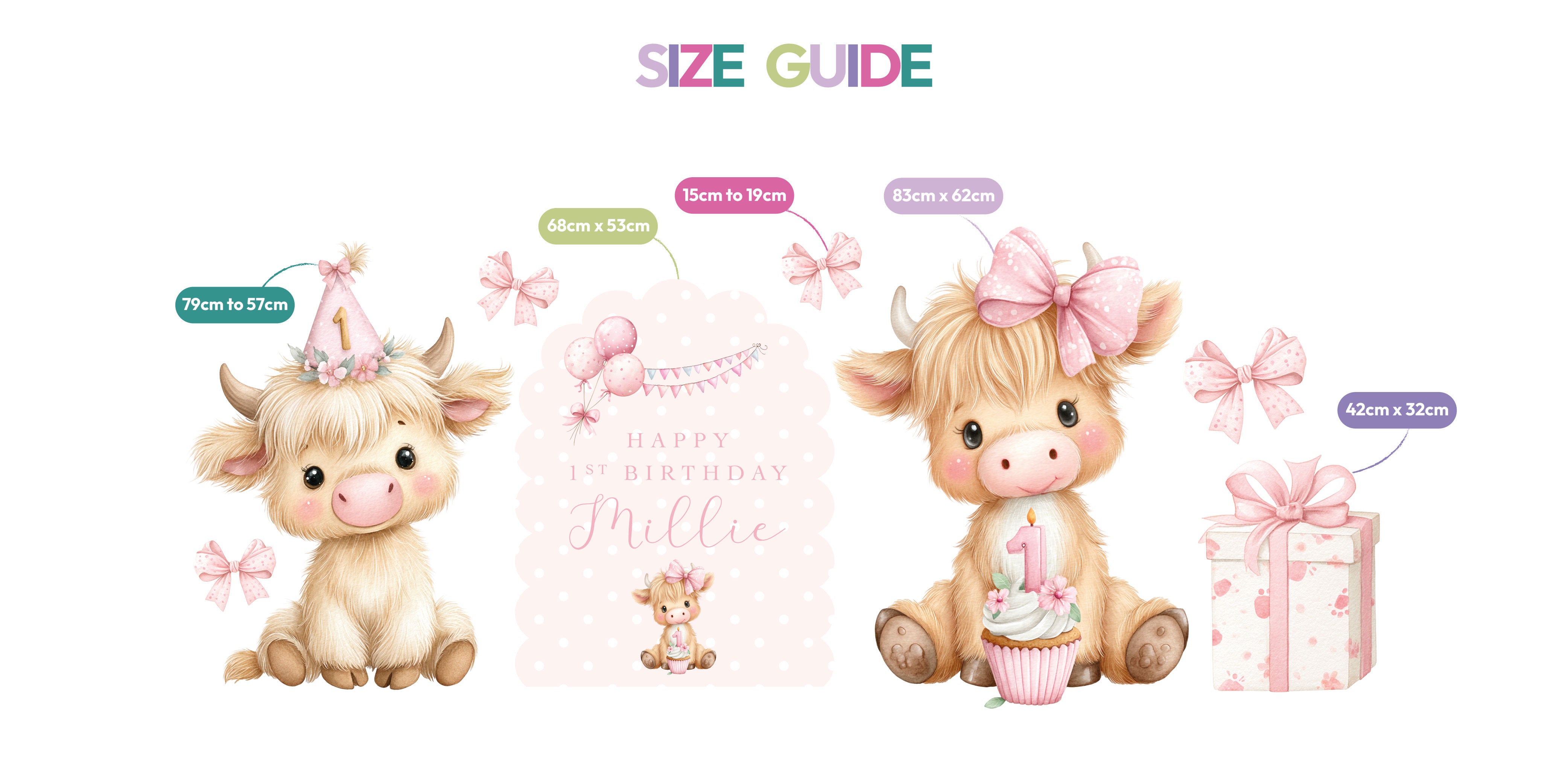 Personalised MINI Sweet Little Moo bundle - Image 3 | Zebra Print