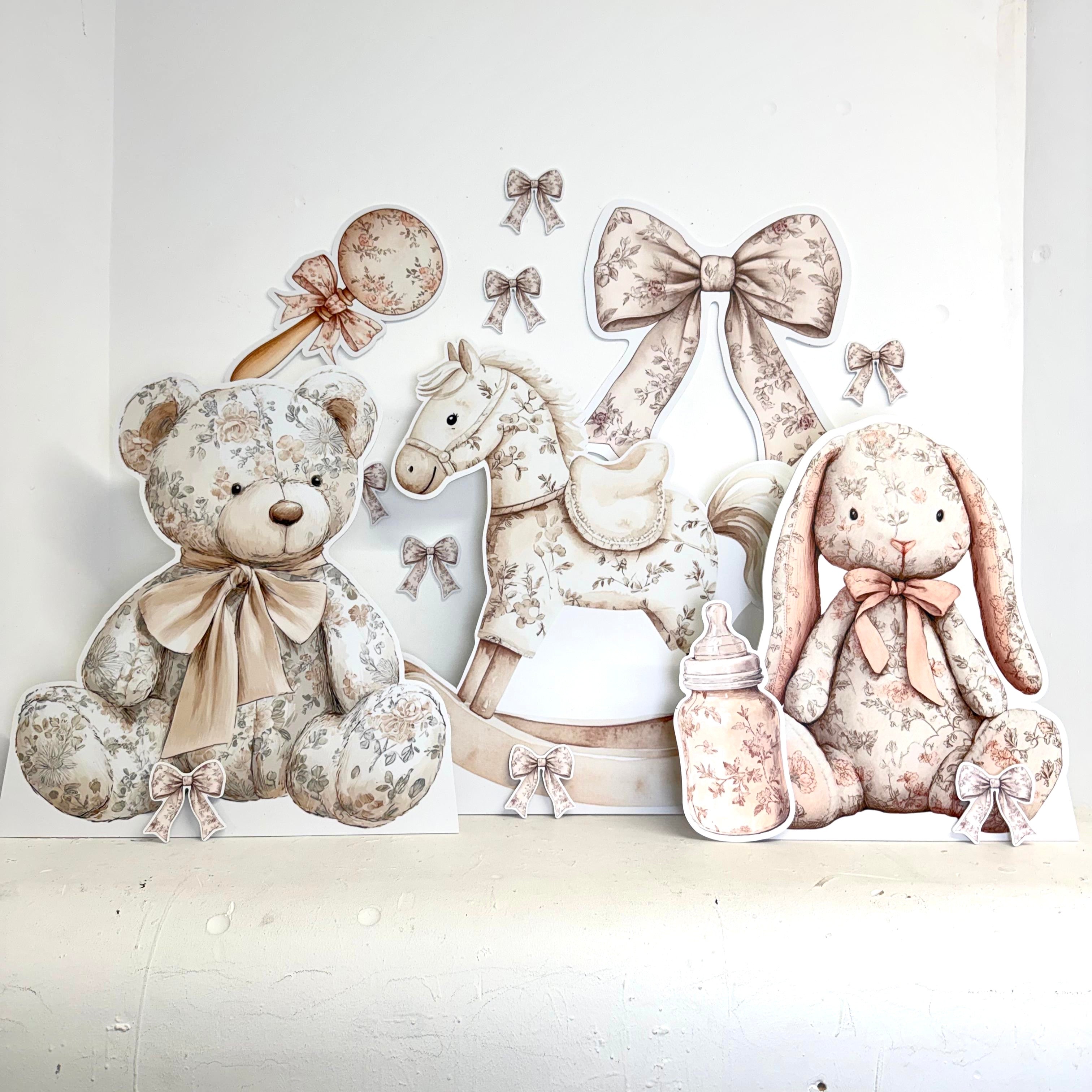 MINI Toile Teddies Bundle