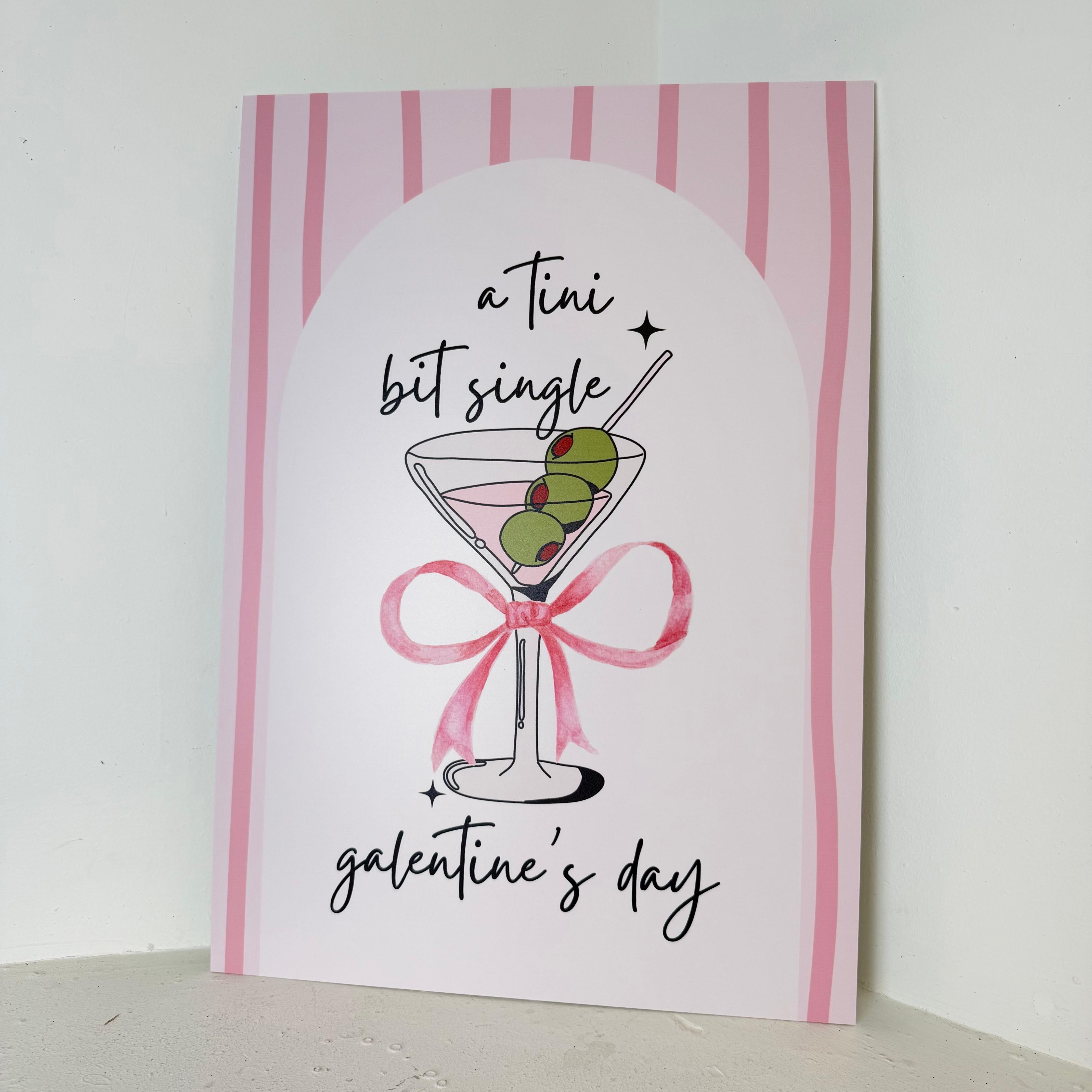 Tini Bit Single Easel Sign