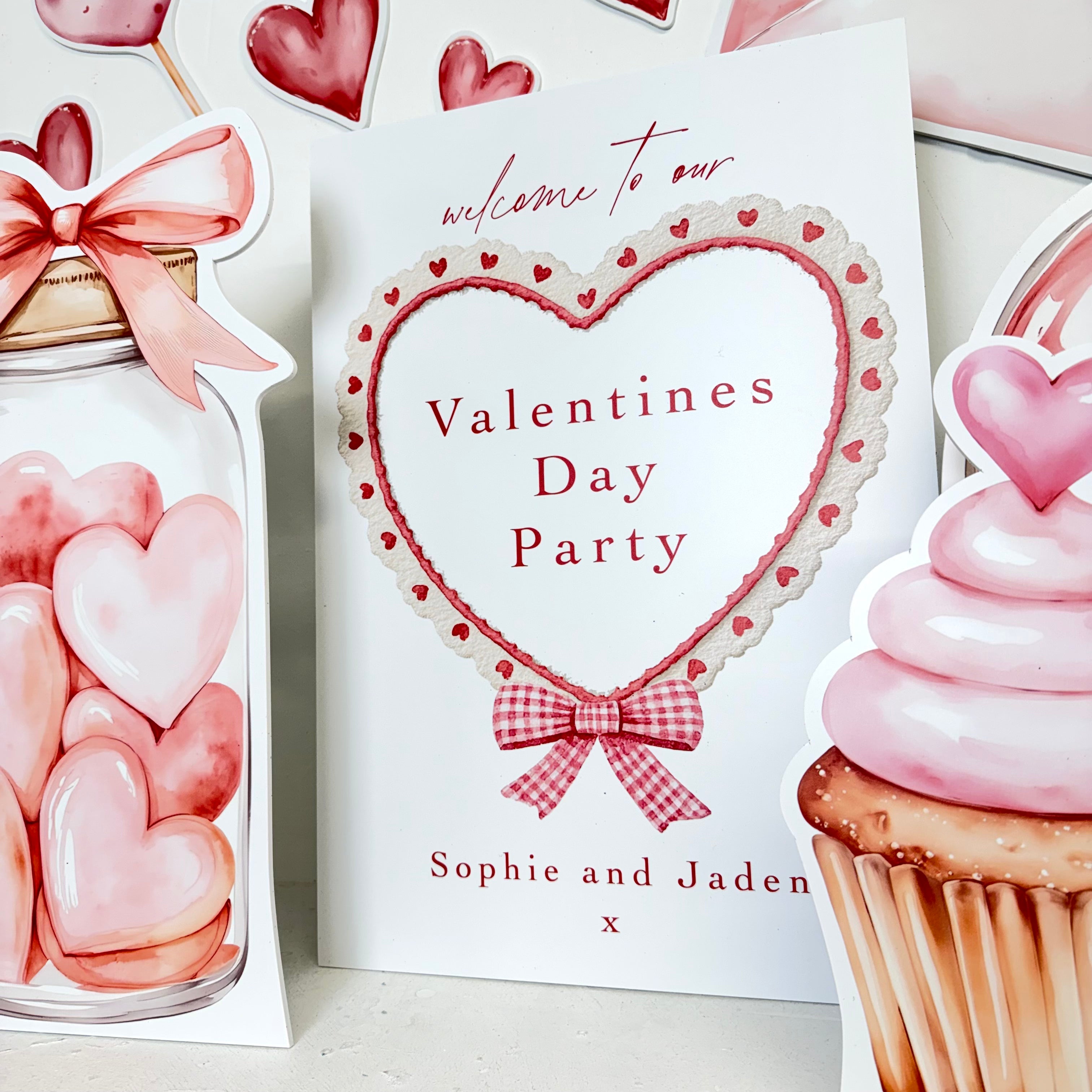 Personalised MINI Little Sweetheart Bundle - Lifestyle Photo | Zebra Print