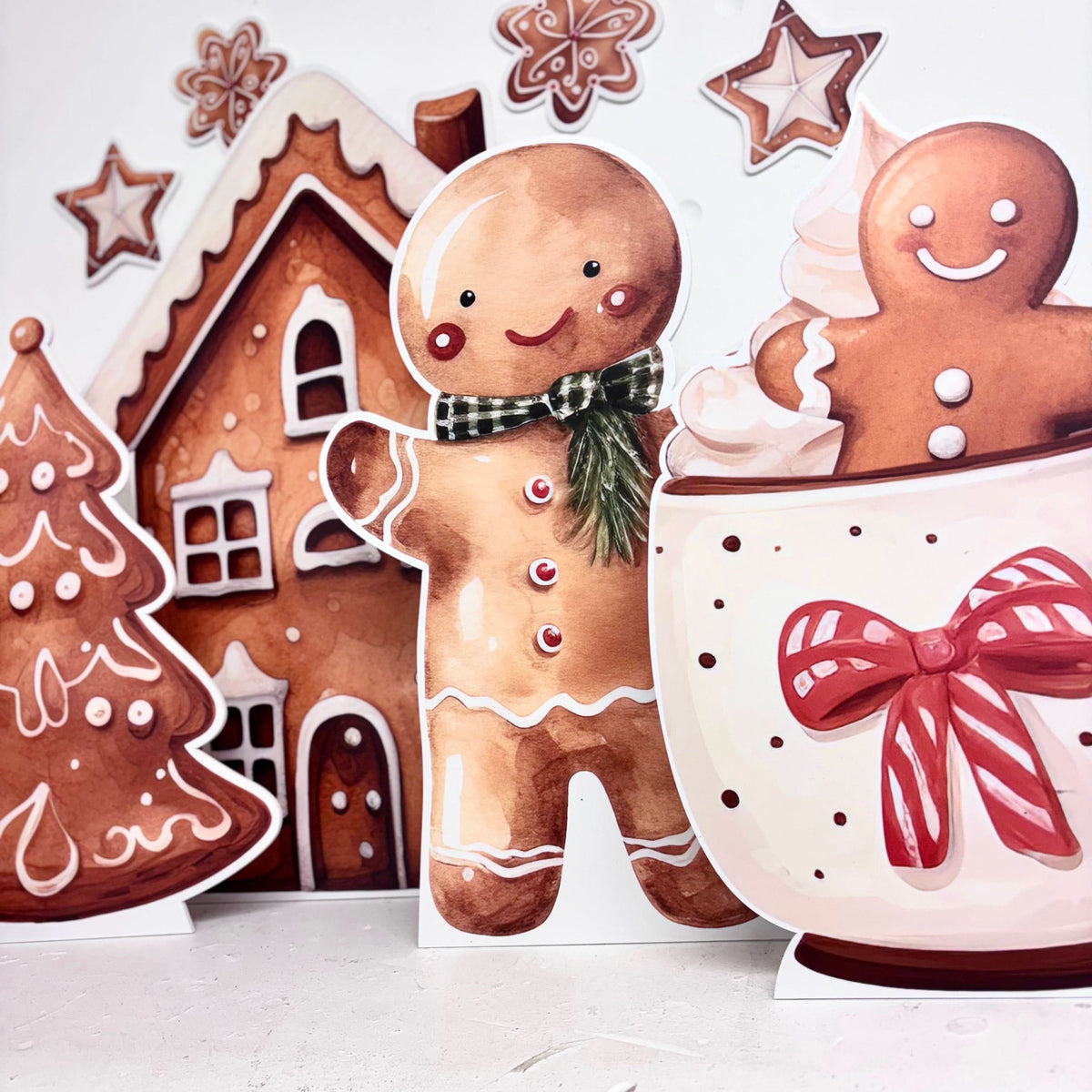 Personalised MINI Gingerbread Christmas Bundle - Lifestyle Photo | Zebra Print