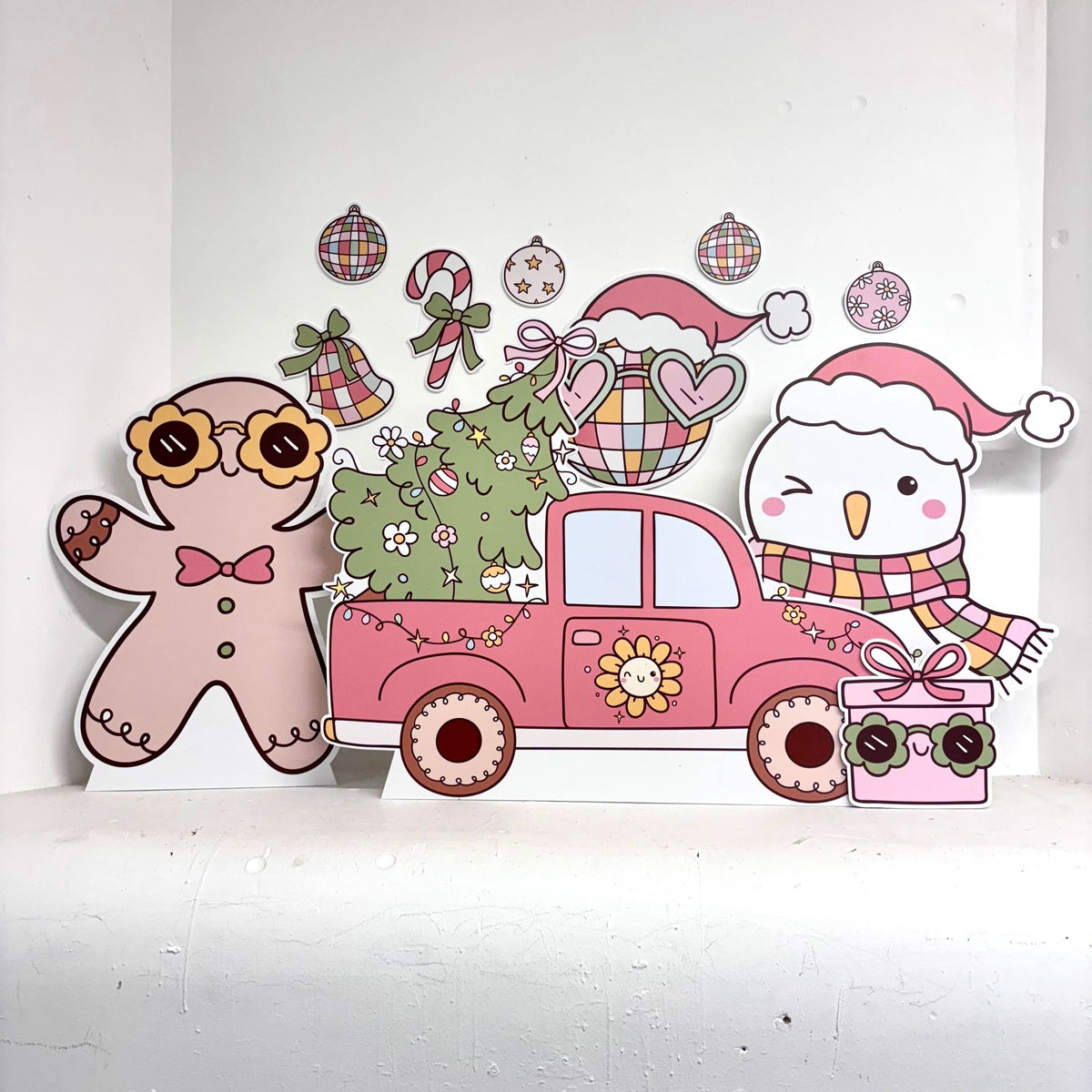 Personalised MINI Groovy Christmas Bundle - Front View | Zebra Print