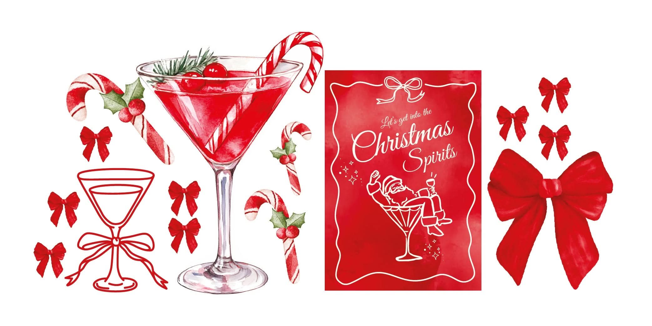 Mini Christmas Spirits