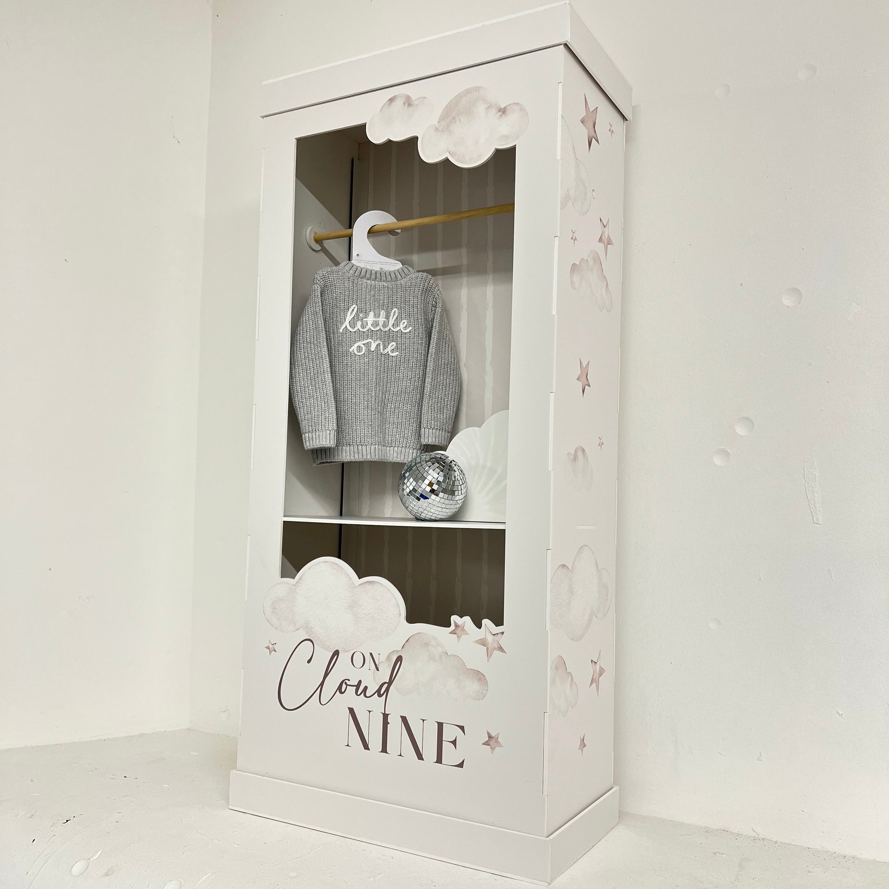 On Cloud Nine - Baby Wardrobe Box