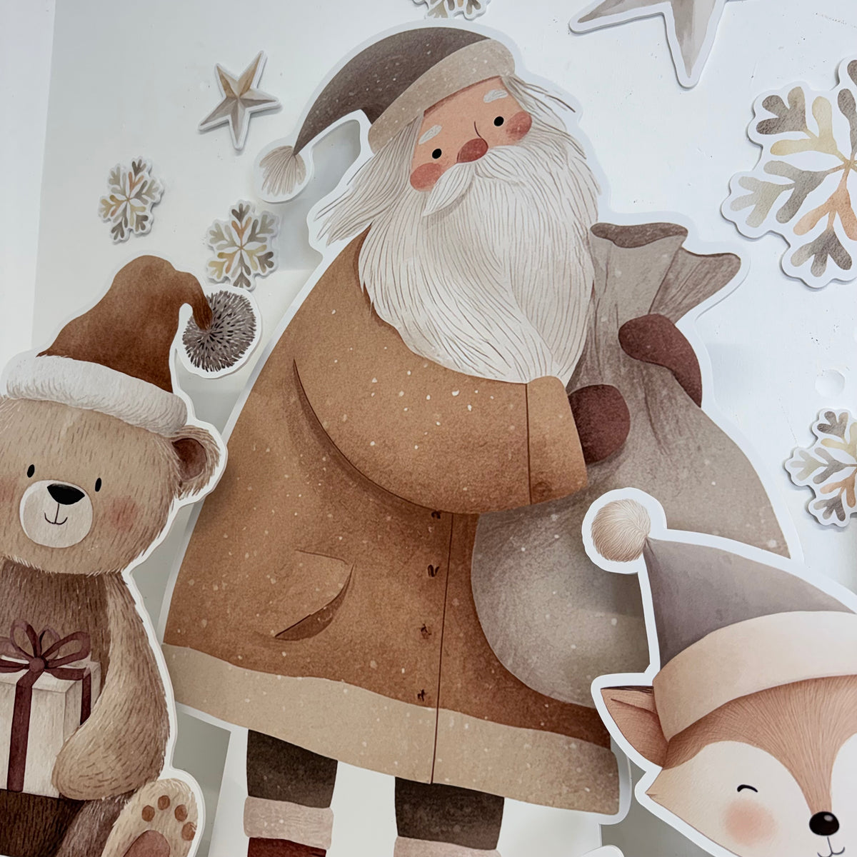 MINI Neutral Christmas Bundle - Close-up | Zebra Print
