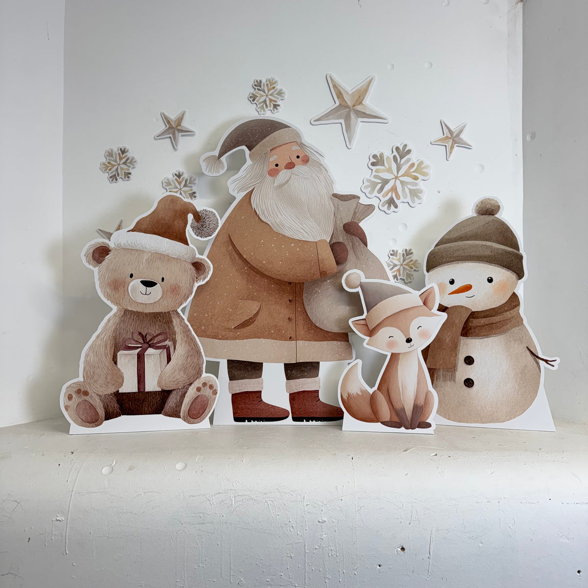 MINI Neutral Christmas Bundle - Front View | Zebra Print