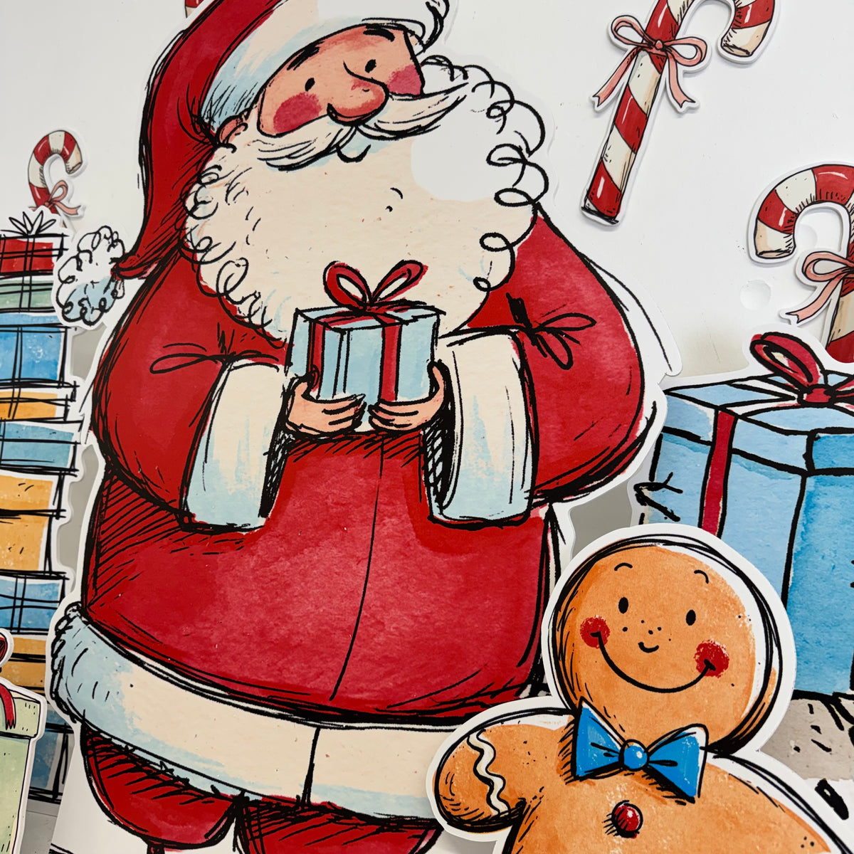 MINI Whimsical Christmas Bundle - Close-up | Zebra Print