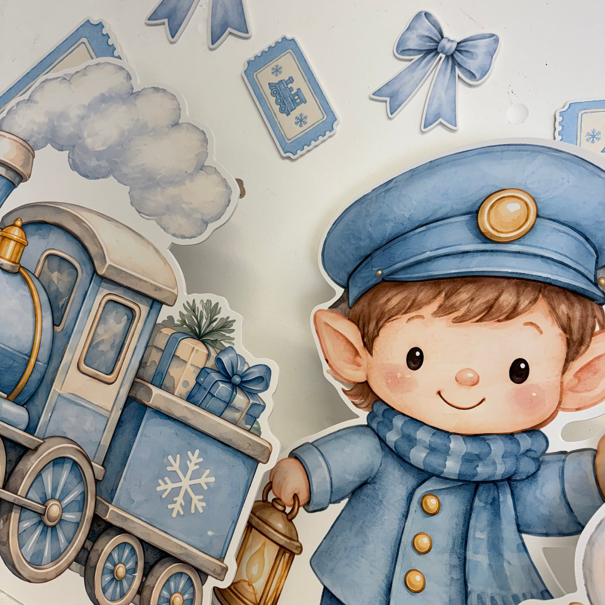 MINI North Pole Express Bundle - Close-up | Zebra Print