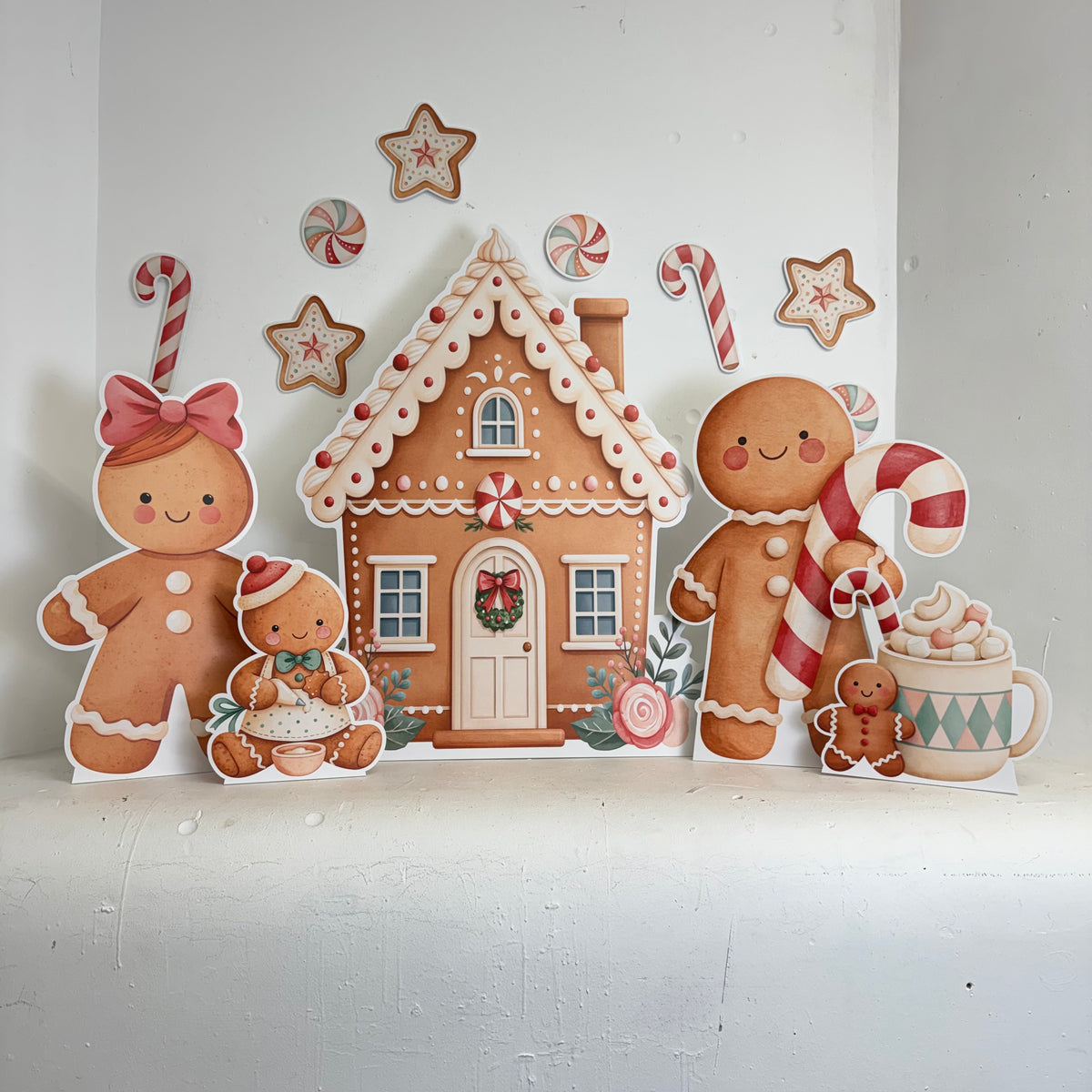 MINI Gingerbread Lane Bundle - Front View | Zebra Print