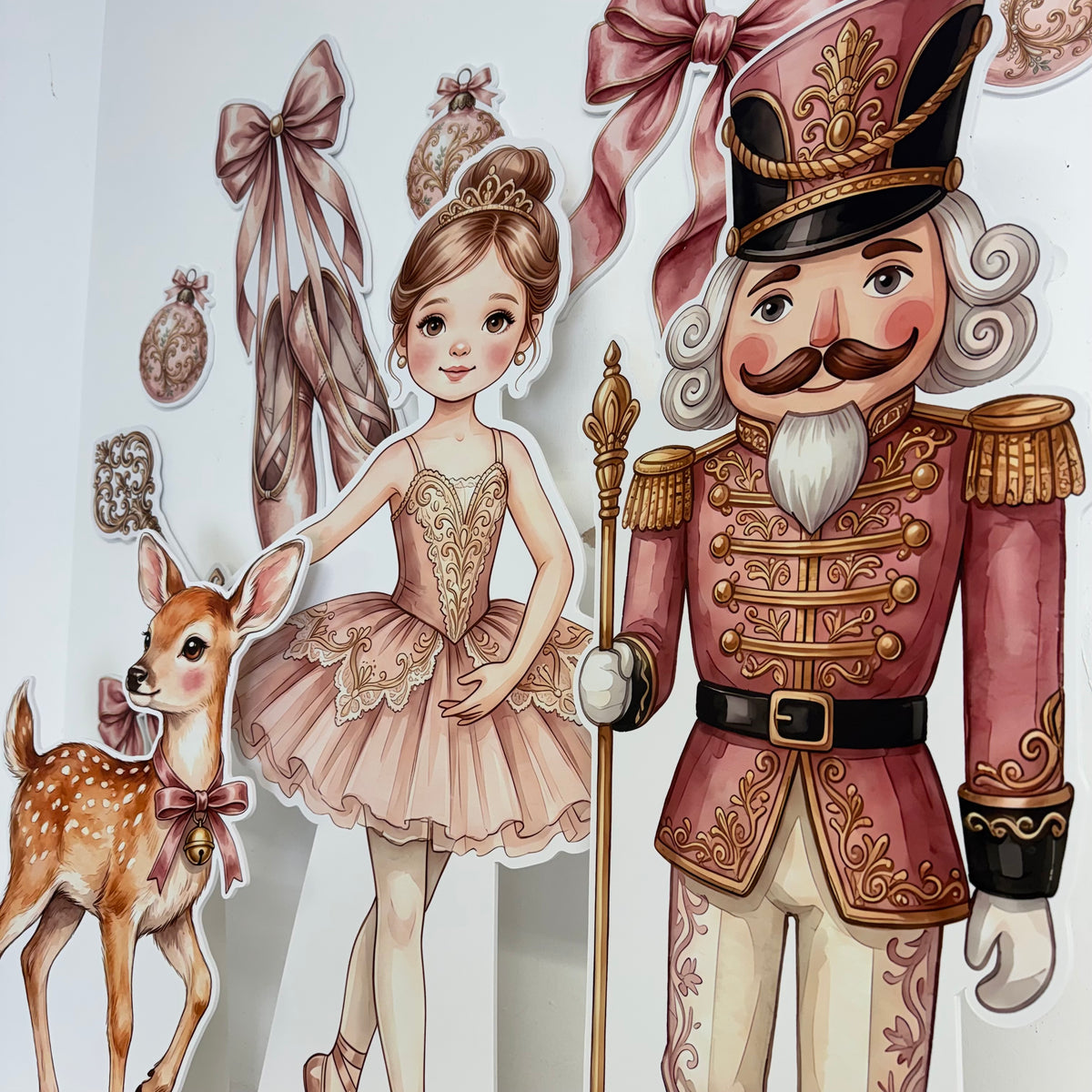 MINI Christmas Nutcracker Bundle - Close-up | Zebra Print