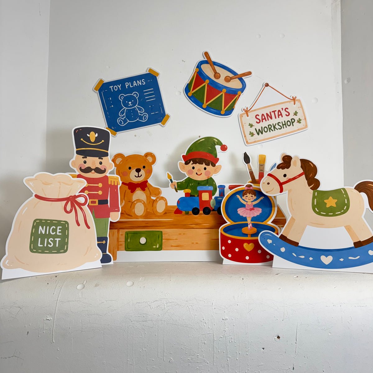 MINI A Little Christmas Workshop Bundle - Front View | Zebra Print