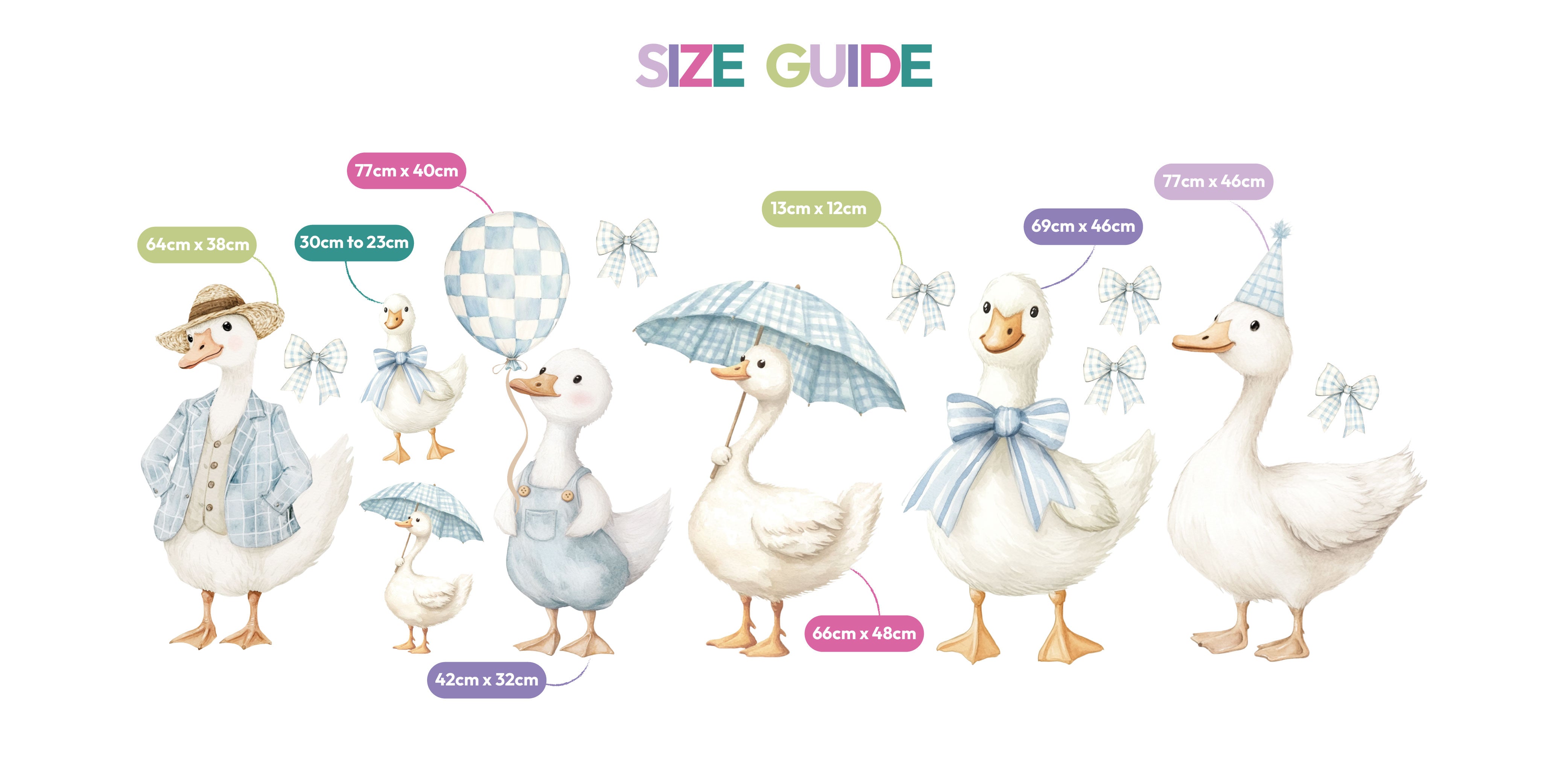 Mini Vintage Blue Goose