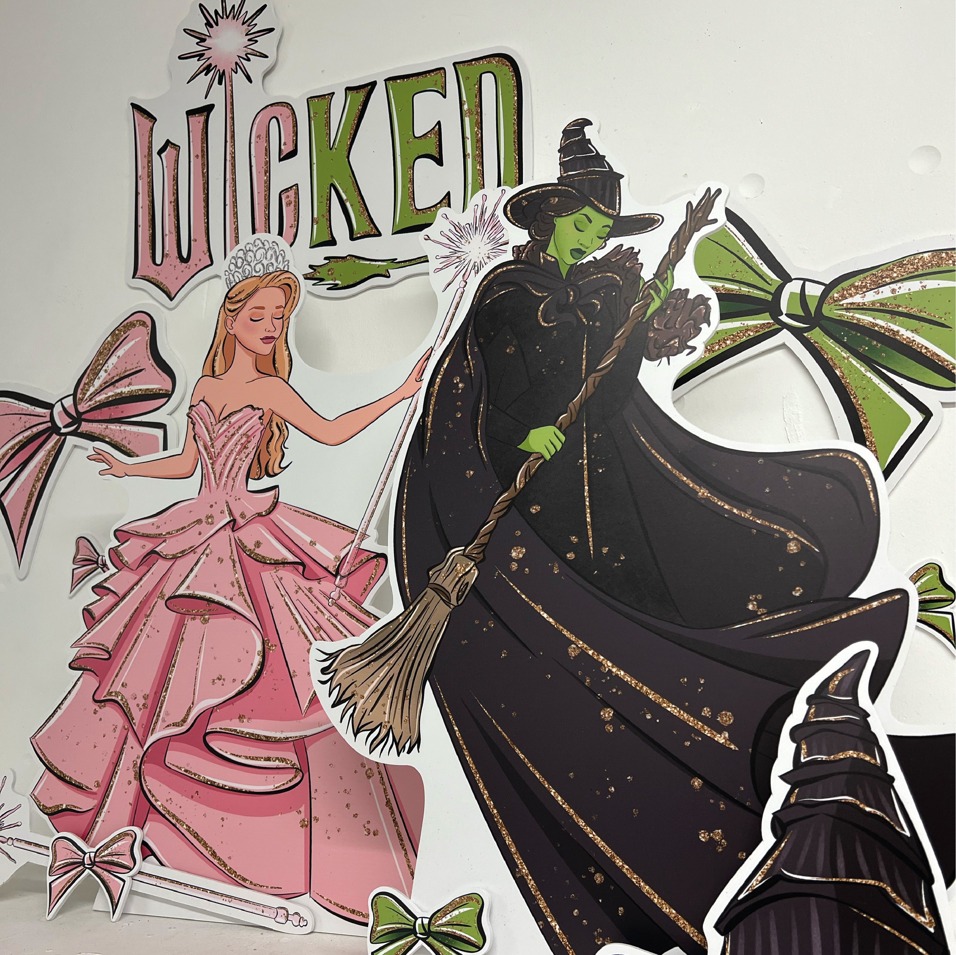 MINI Pink Witch, Green Witch Bundle